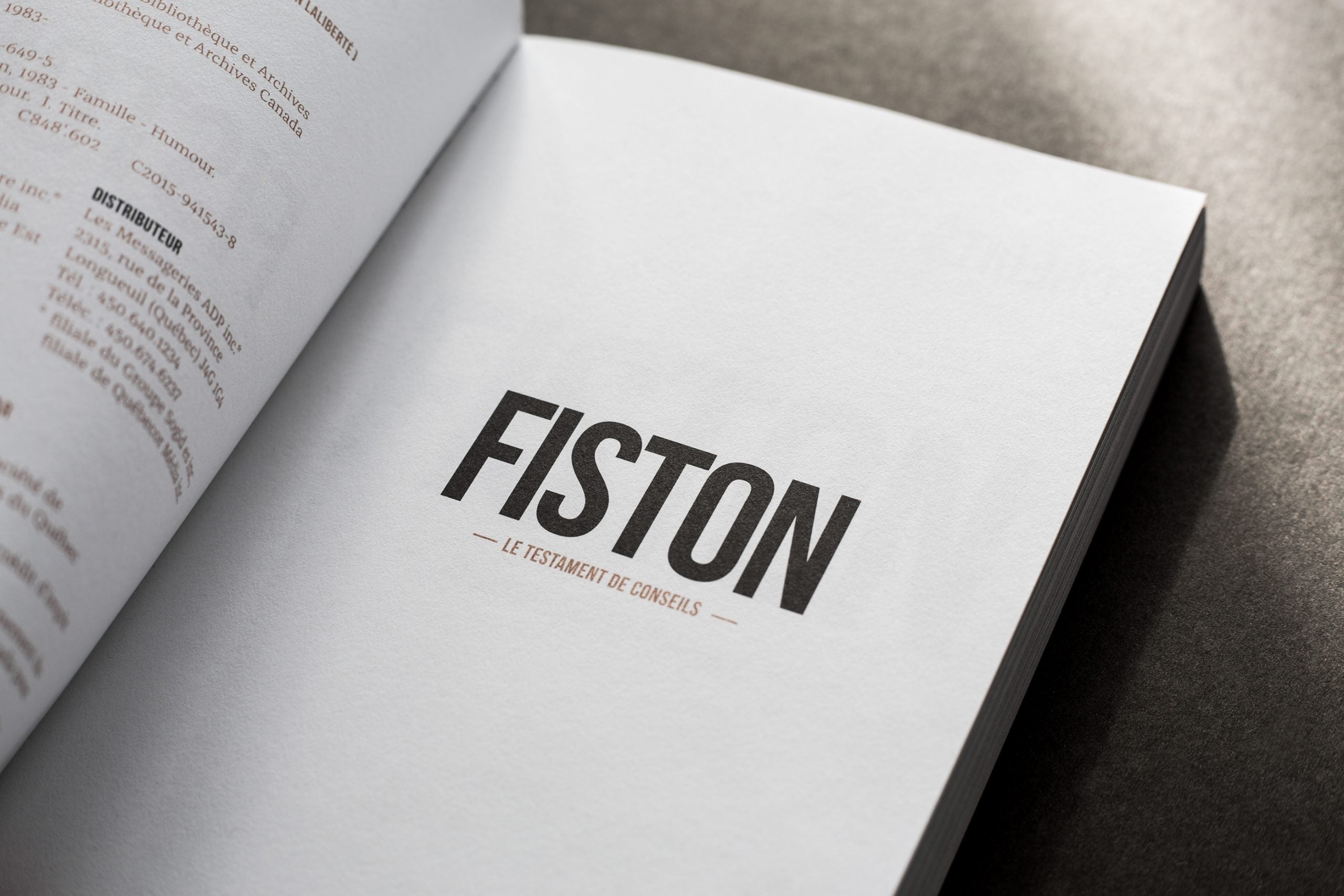 Fiston - Testament de conseils