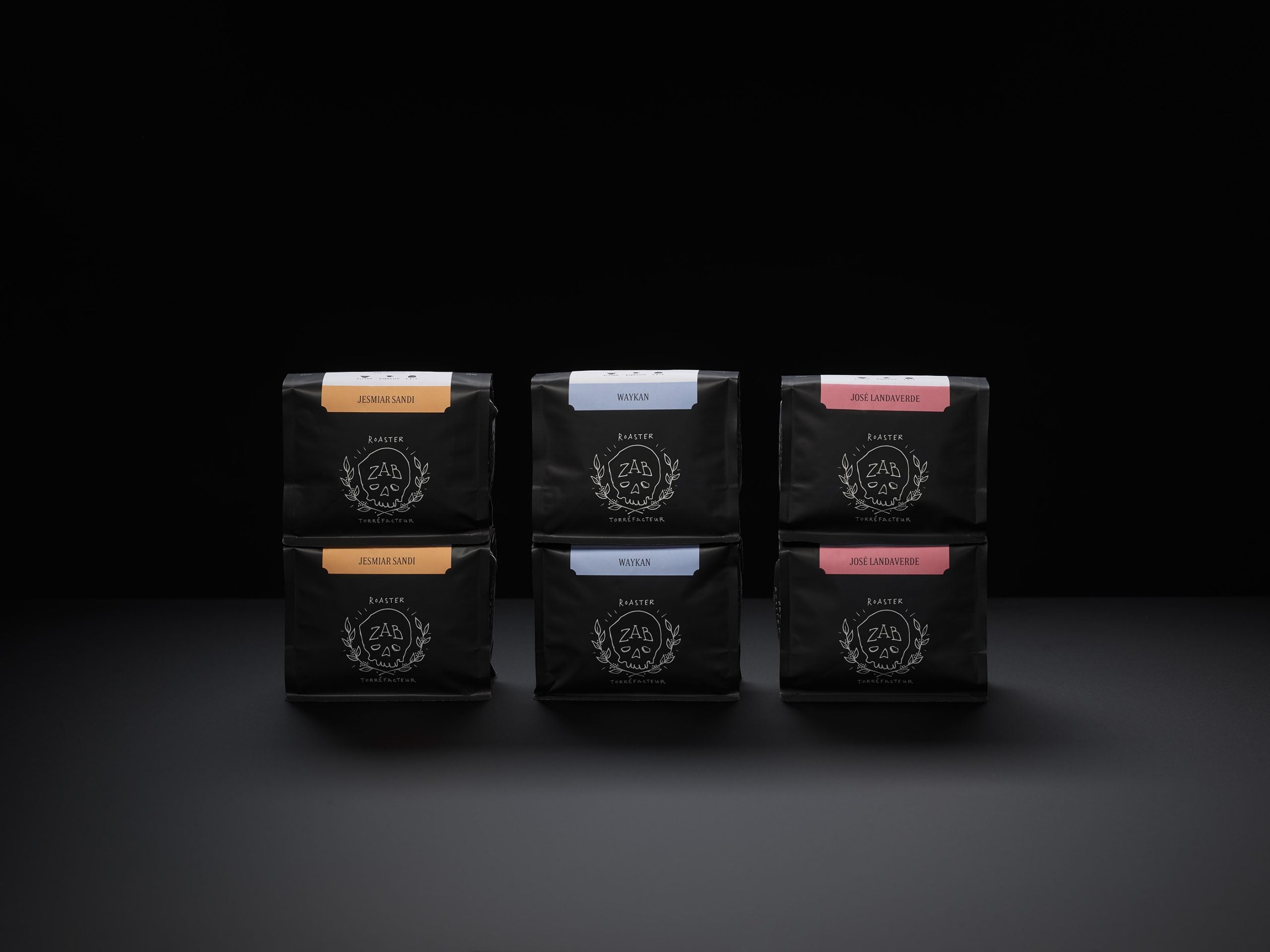 Zab Café - Bag + Labels