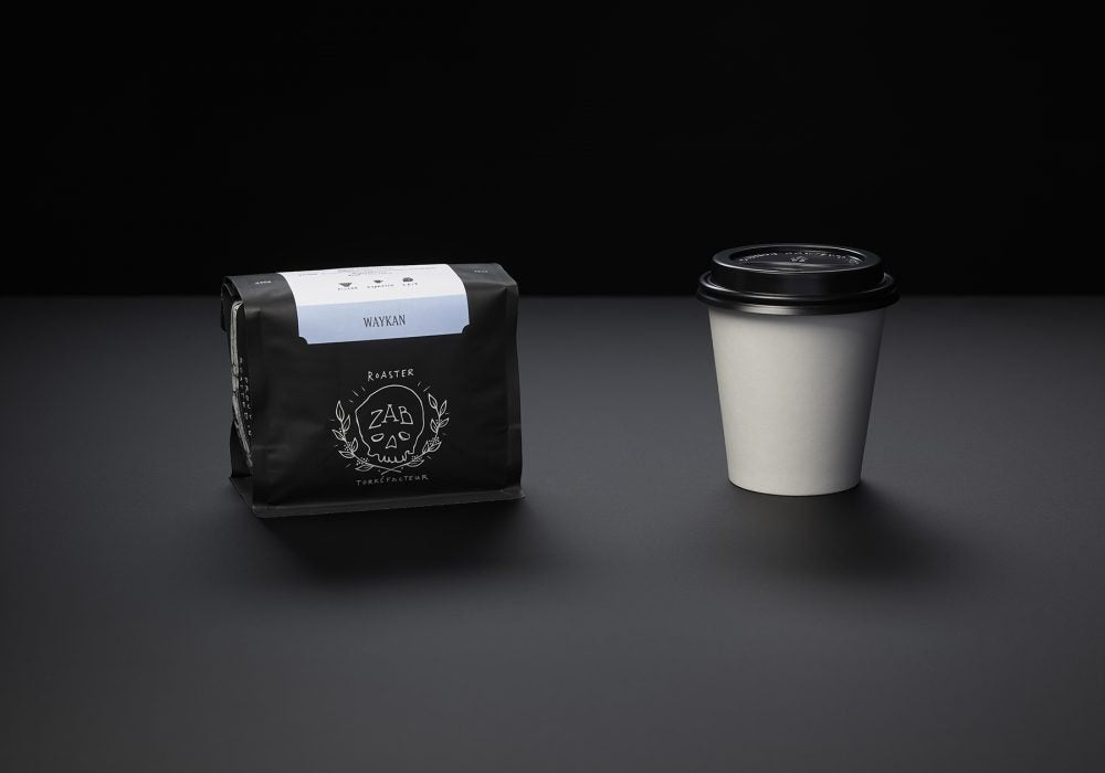 Zab Café - Bag + Labels