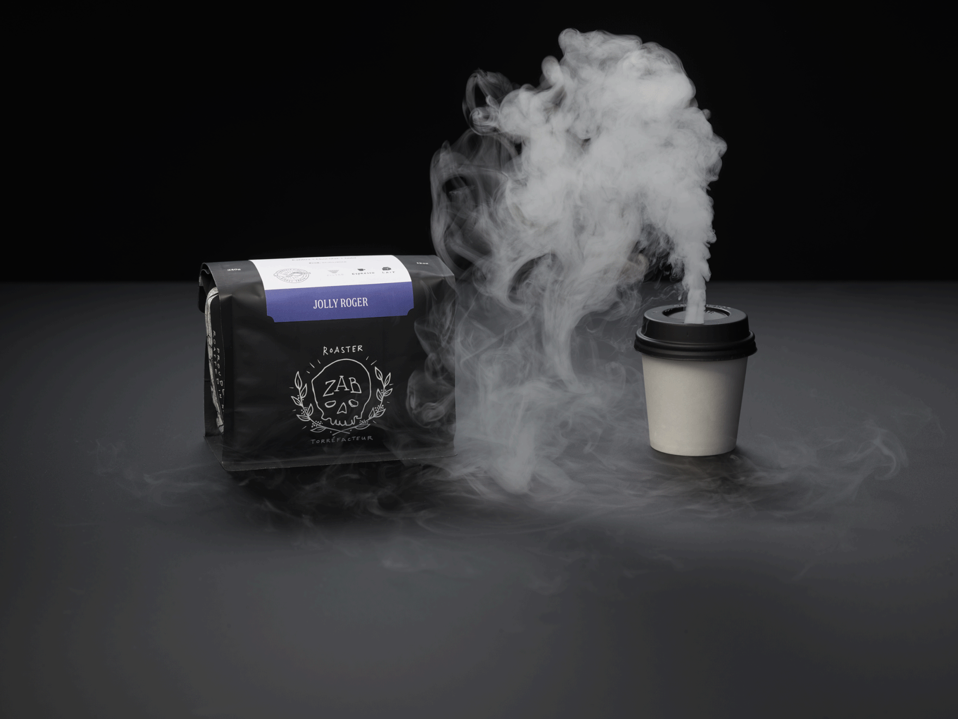 Zab Café - Sac + Étiquettes