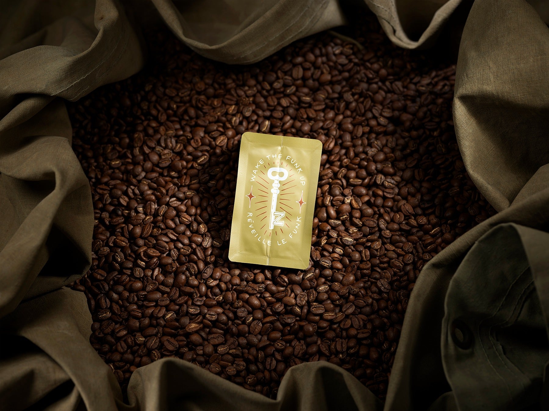 ZAB Café - Sac doré