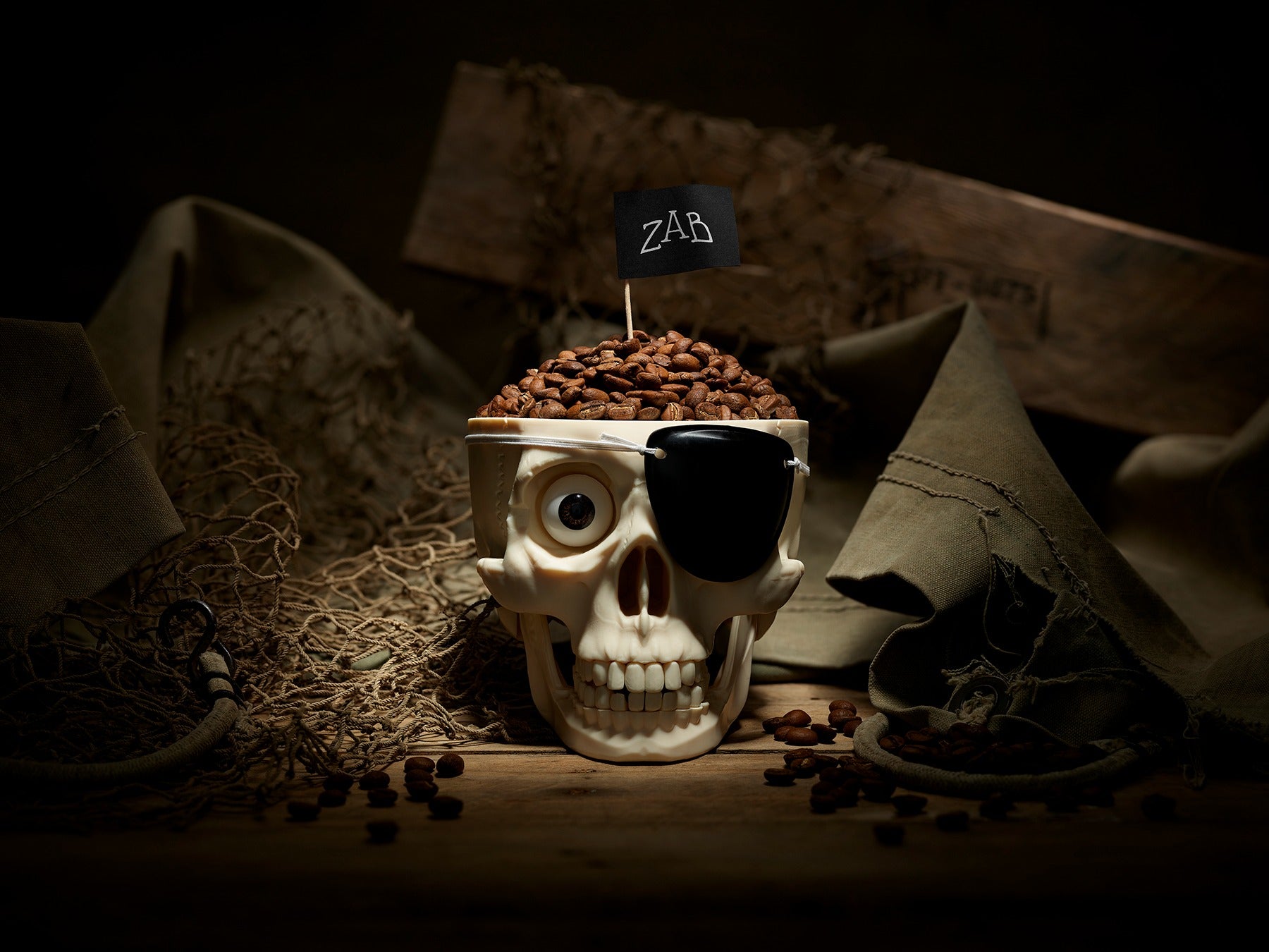 ZAB Café - Sac doré