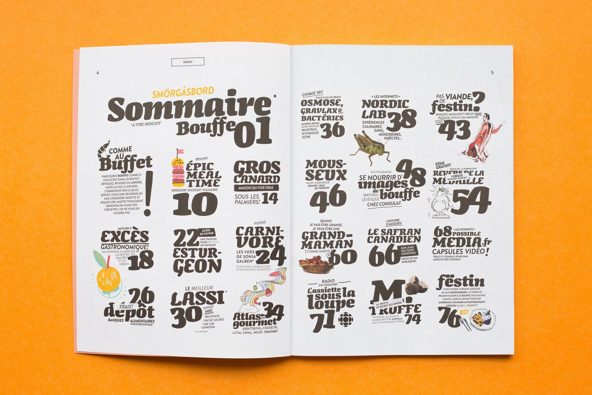 Bouffe magazine - No. 1