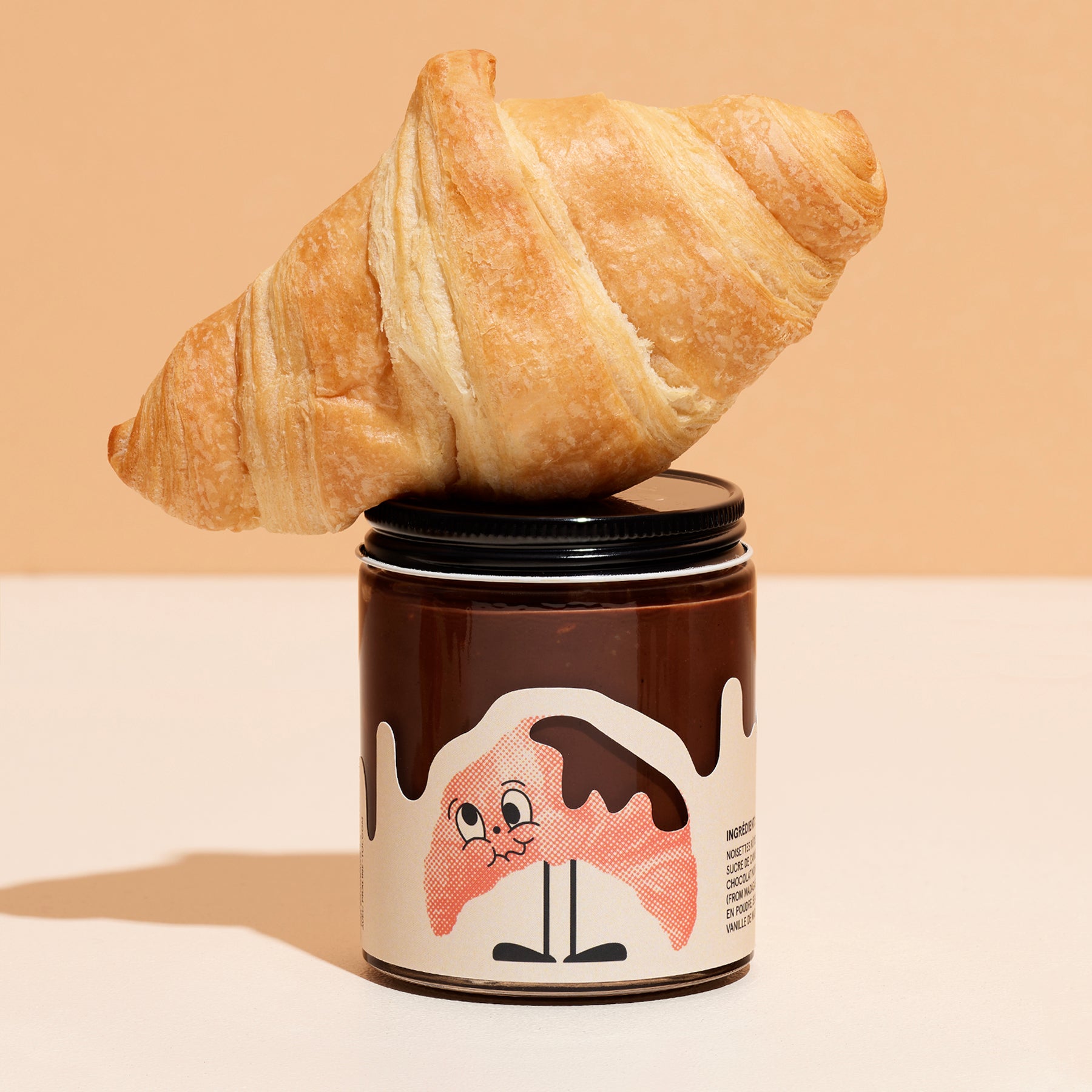 Trop Taste sur un Croissant